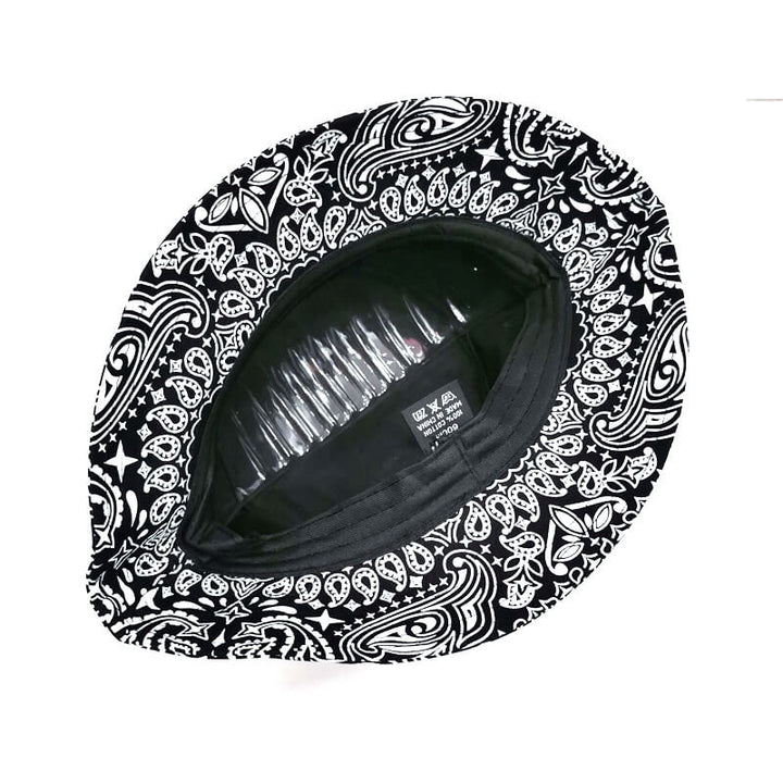 Rewahard Bandana Bucket Hat - Black