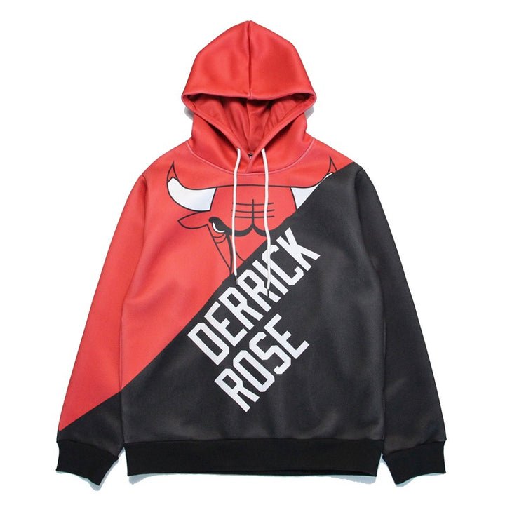 NBA Bulls WaterProof Super Heavy Pullover Hoodie