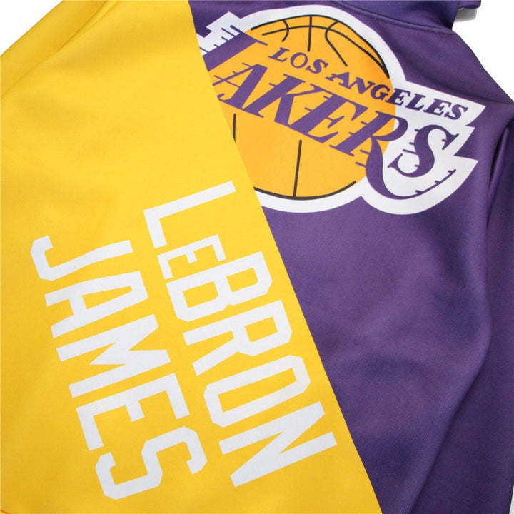 NBA L.A Lakers WaterProof Super Heavy Pullover Hoodie - James