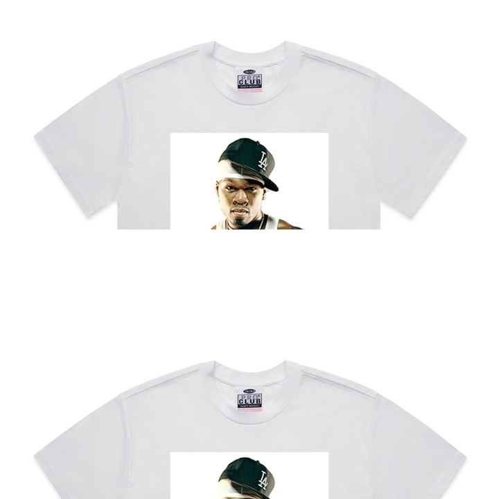 Pro Club Rapper 50 cent Fade out Digital printed Tee