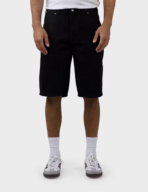 DICKIES - SDX200 11'' Relaxed Fit Denim Carpenter Short - Rinsed Black